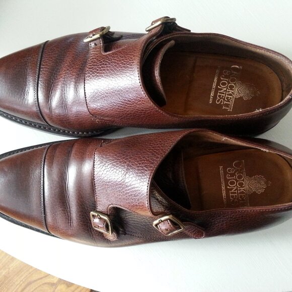 Hand made Double Monk Strap Shoes - Picture 5 of 8